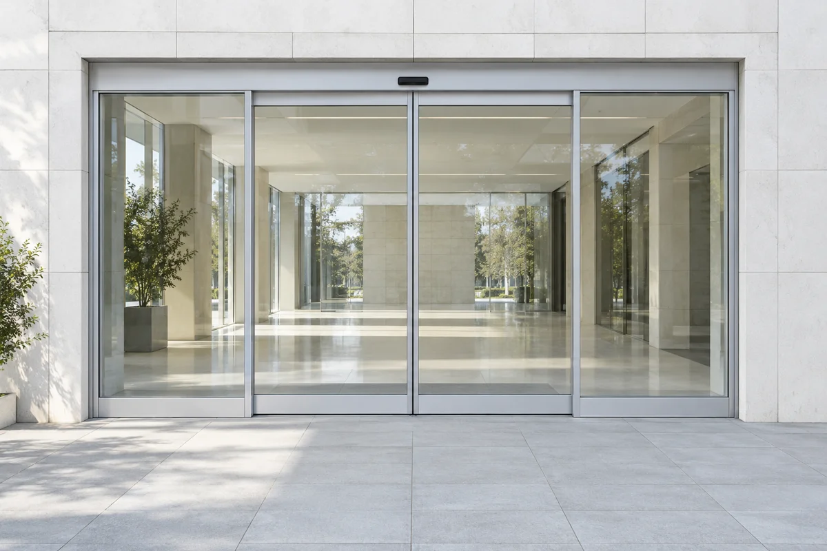 Puertas automáticas de cristal